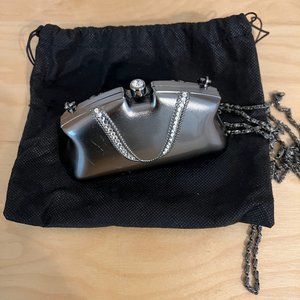 Shell purse in Pewter